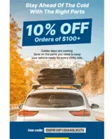 Carparts JC Whitney coupon verification screenshot