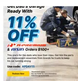 Carparts JC Whitney coupon verification screenshot