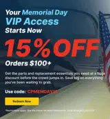 Carparts JC Whitney coupon verification screenshot