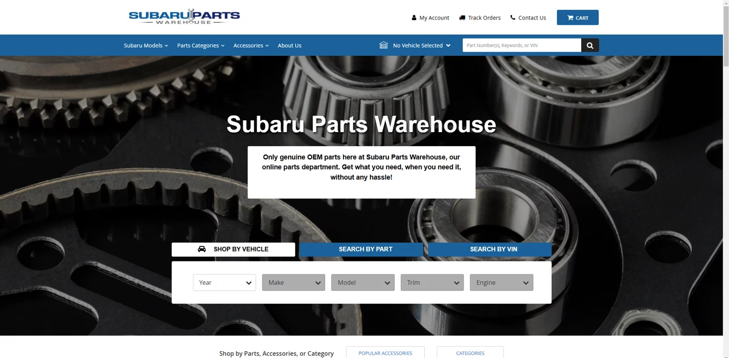 Subaru Parts Warehouse checkout page showing Subaru Parts Warehouse promo code box | Screenshot taken by SimplyCodes community member on Feb 19, 2025