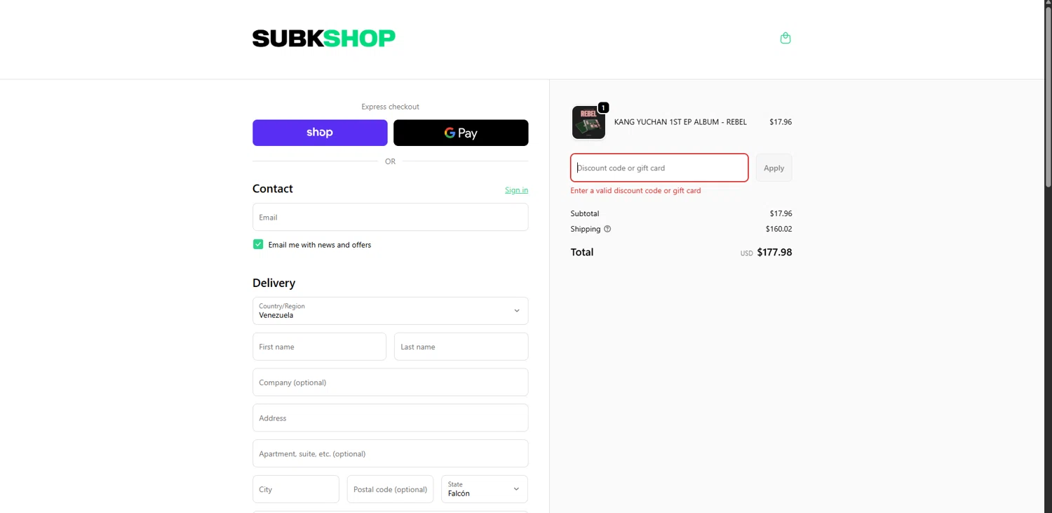 SubK Shop discount code screenshot showing code HALLOWEEN31 applied at SubK Shop checkout page. Uploaded by SimplyCodes community member WiseSage2777 on Nov 28, 2025