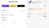 Sublue coupon verification screenshot