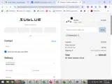 Sublue coupon verification screenshot