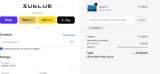 Sublue coupon verification screenshot