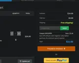 SAV10PER coupon verification screenshot