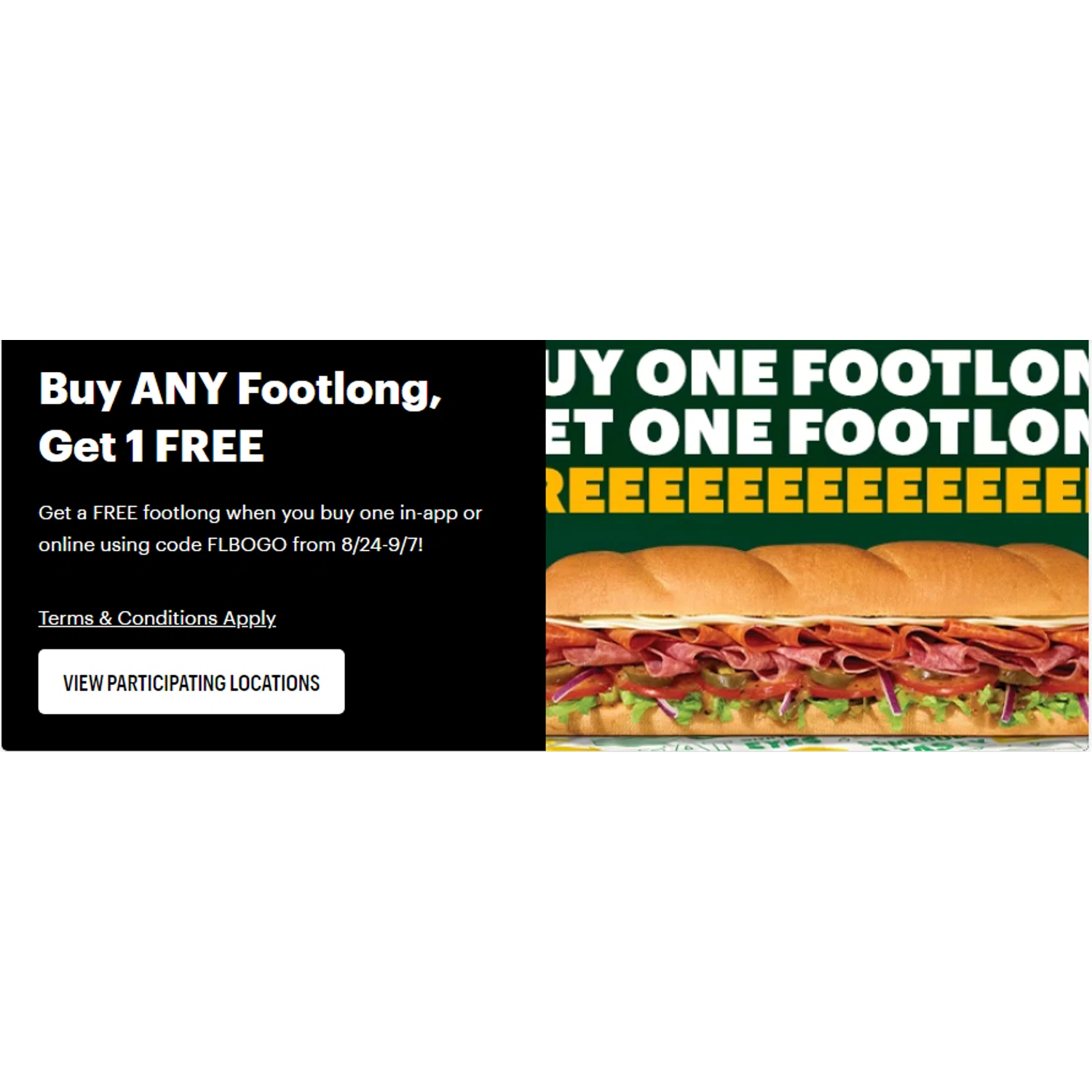 5 off Subway Promo Codes September 2023 SimplyCodes