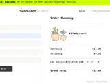 SUCCULENTSTAYCATION coupon verification screenshot