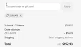 Suddora.com coupon verification screenshot
