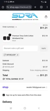 Suddora.com coupon verification screenshot