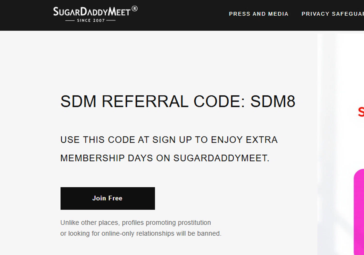 SugarDaddyMeet promo code screenshot showing code SDM8 applied at SugarDaddyMeet checkout page. Uploaded by SimplyCodes community member carlosrivero on Sep 28, 2025