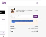BLKLABEL coupon verification screenshot