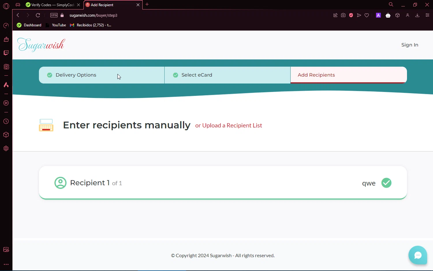 Sugarwish Promo Codes 7 Off September 2024