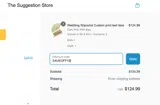 SAVEOFF10 coupon verification screenshot