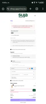 SAMEDAY coupon verification screenshot
