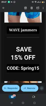 Spring15 coupon verification screenshot