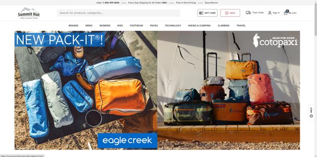 Summit Hut checkout page showing Summit Hut coupon code box | Screenshot taken by SimplyCodes community member on Jul 24, 2024
