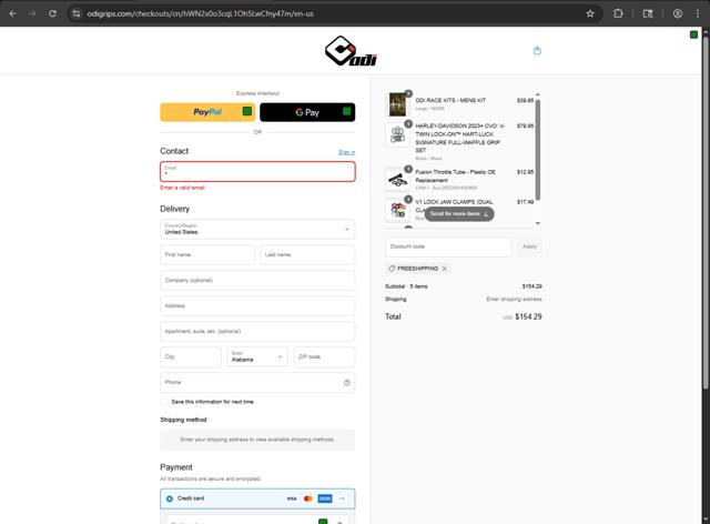 Summit Racing Equipment checkout page showing Summit Racing Equipment promo code box | Screenshot taken by SimplyCodes community member on Sep 14, 2025
