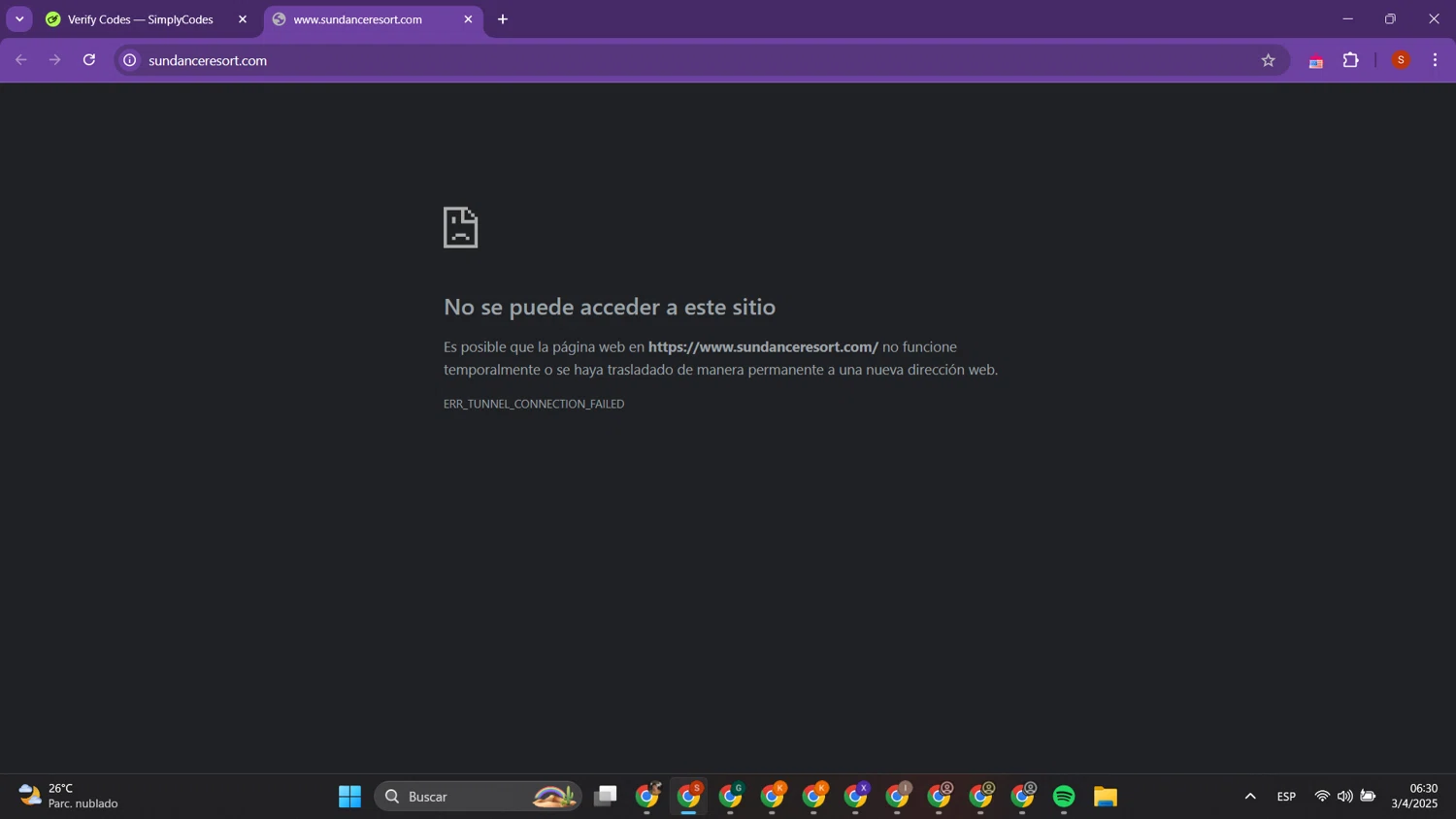 Sundance Mountain Resort promo code screenshot showing code BYU0123 applied at Sundance Mountain Resort checkout page. Uploaded by SimplyCodes community member PrimeTracker2179 on Apr 3, 2025