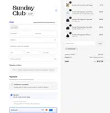 Sunday Club coupon verification screenshot