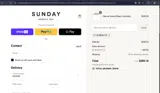 SUNDAY10 coupon verification screenshot