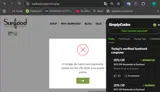 MATCHA10 coupon verification screenshot