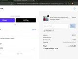 WELCOME coupon verification screenshot