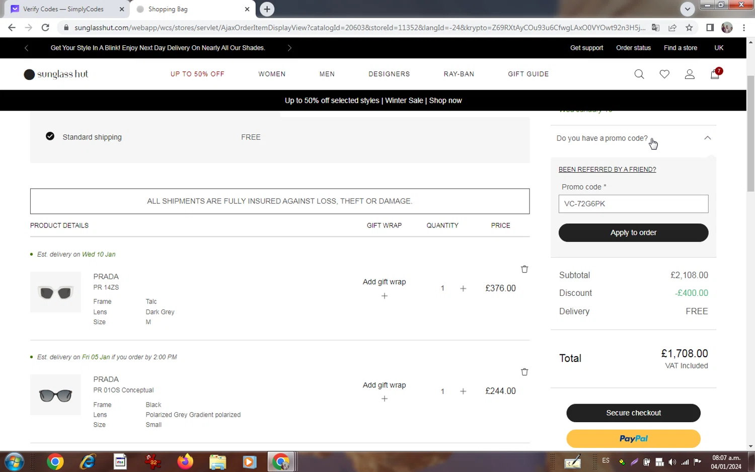 Sunglass Hut Promo Codes 40 Off January 2024