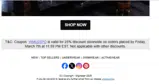 33YEARS coupon verification screenshot