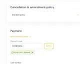 HONEYUNC coupon verification screenshot