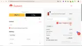 Sunset coupon verification screenshot