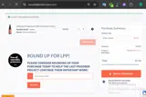Sunset Lake CBD coupon verification screenshot