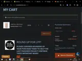 Sunset Lake CBD coupon verification screenshot