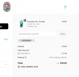 SUNSHINE10 coupon verification screenshot