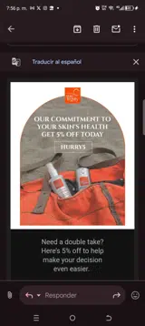 Suntegrity Skincare coupon verification screenshot