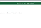 SPRING5 coupon verification screenshot