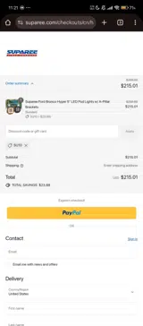 Su10 coupon verification screenshot