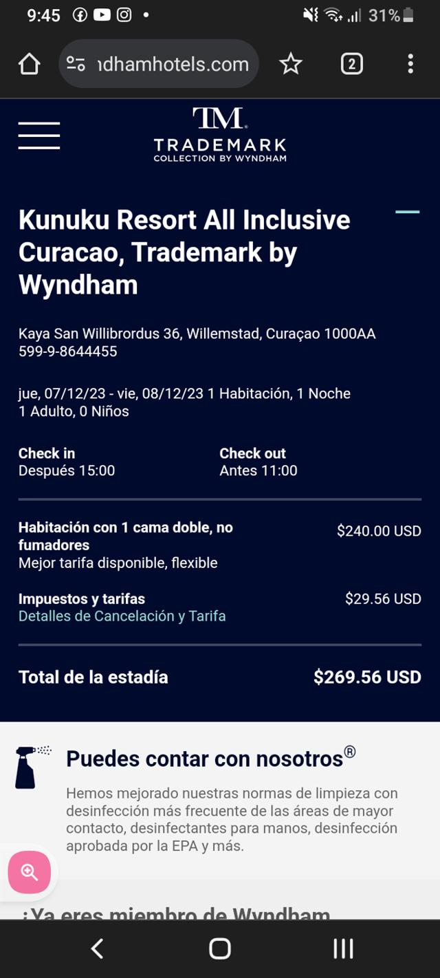 Super 8 checkout page showing Super 8 promo code box | Screenshot taken by SimplyCodes community member on Dec 8, 2023