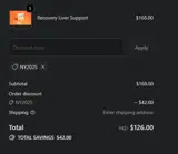 Superbloom coupon verification screenshot