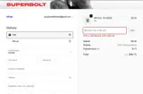 SUPERBONUS coupon verification screenshot