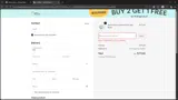 PARTYB2G1 coupon verification screenshot