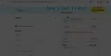 B2G1FREE coupon verification screenshot