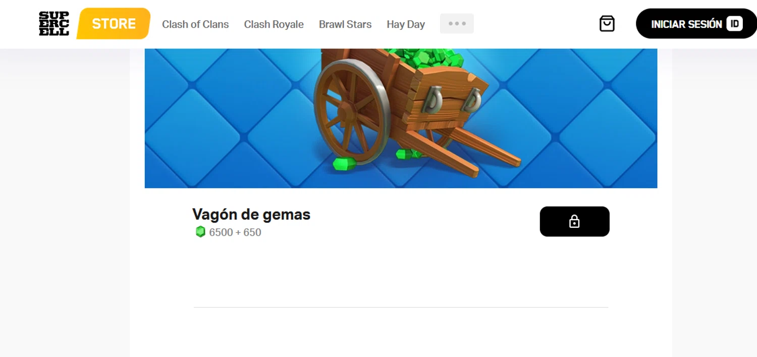 Supercell checkout page showing Supercell promo code box | Screenshot taken by SimplyCodes community member on Jan 17, 2024