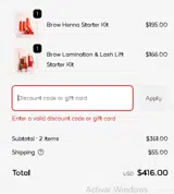 BF25 coupon verification screenshot