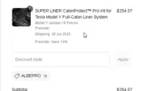 albepro coupon verification screenshot