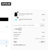 REBATE coupon verification screenshot