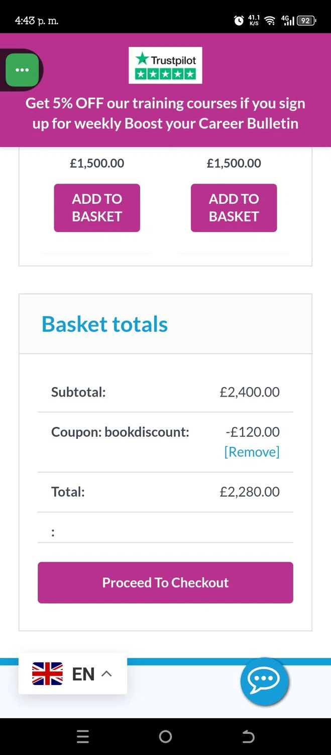 Supermums promo code screenshot showing code BookDiscount applied at Supermums checkout page. Uploaded by SimplyCodes community member JannyiseaN on Nov 3, 2025