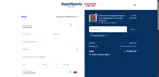 Super Sports Center coupon verification screenshot