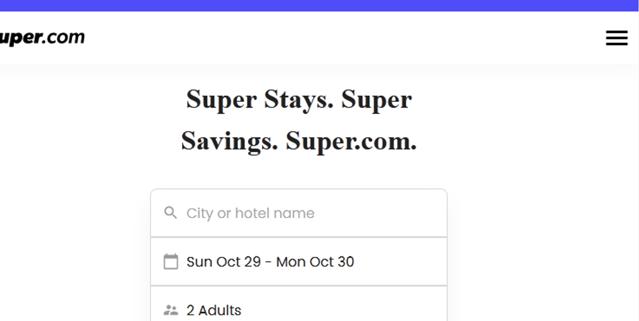 Super Travel checkout page showing Super Travel promo code box | Screenshot taken by SimplyCodes community member on Oct 29, 2023