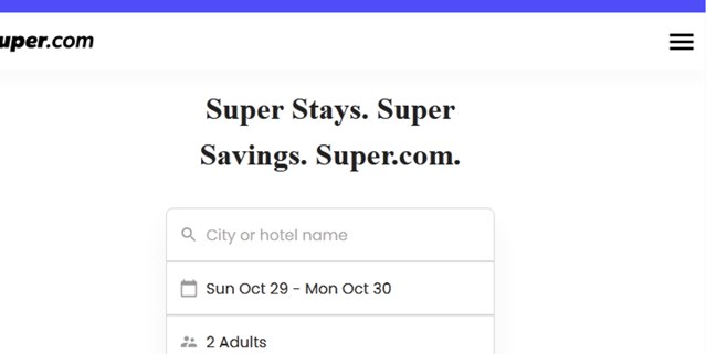 Super Travel checkout page showing Super Travel promo code box | Screenshot taken by SimplyCodes community member on Oct 29, 2023