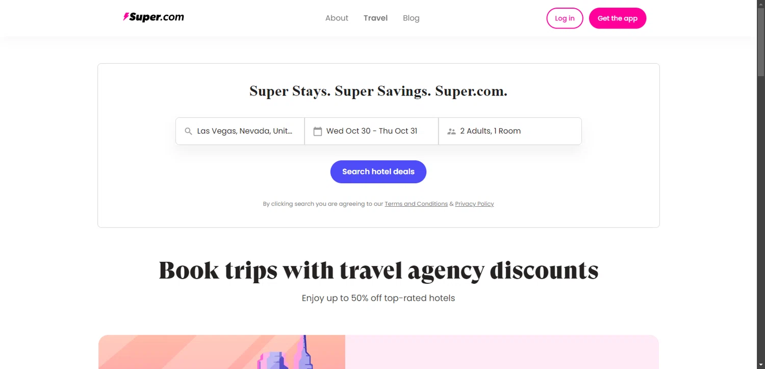 Super Travel checkout page showing Super Travel promo code box | Screenshot taken by SimplyCodes community member on Oct 30, 2024